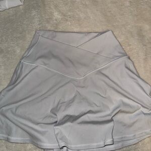White Athletic Skort